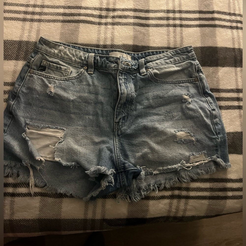 Kan can high rise shorts size XL